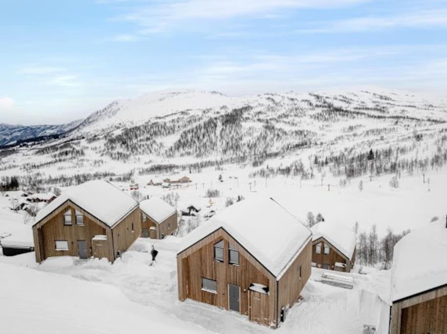 Flygende Utsiktshytte Med Magisk Utsikt Sogndal Eksteriør bilde