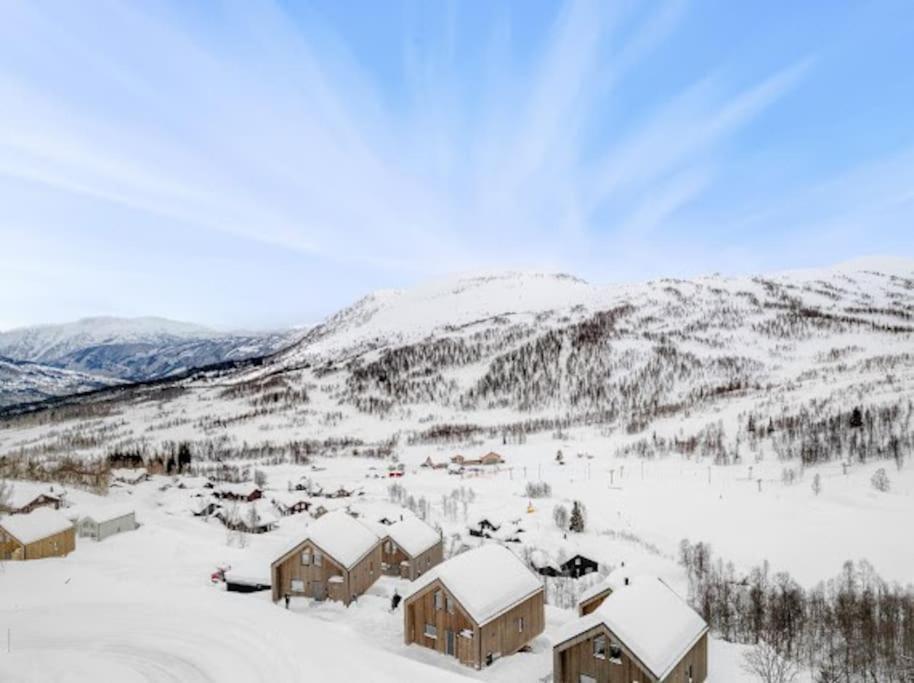 Flygende Utsiktshytte Med Magisk Utsikt Sogndal Eksteriør bilde